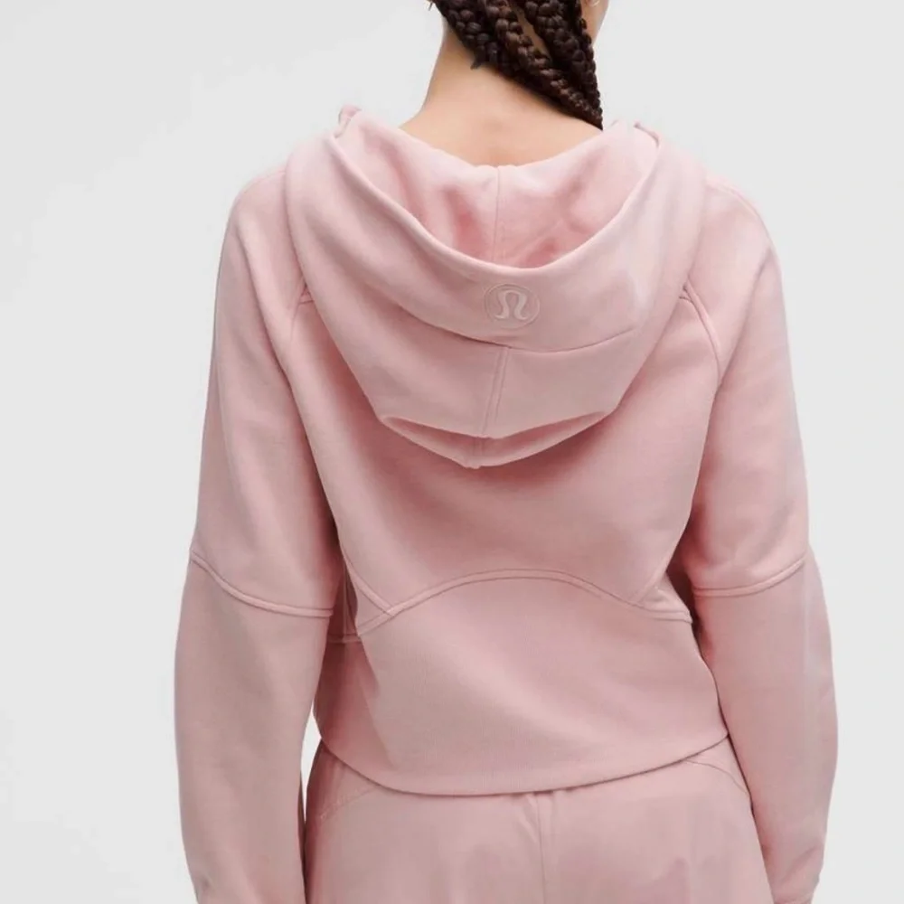 Lululemon Scuba Oversized Full-Zip Hoodie, xs/sm, NWT, Pink Haze/Rose Gold